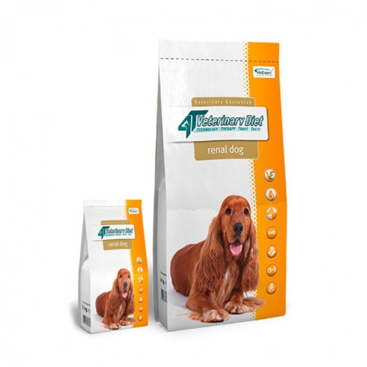 4T Veterinary Diet Renal Dog 2 kg thepetclub.ro/